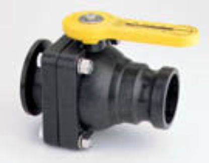 Picture of VALVE BANJO VSF200CF POLY MANIFOLD STUBBY VALVE 2" FLANGE X 2" MALE CAMLOCK